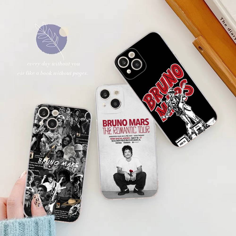 Berömt Bruno Mars Det Romantiska Telefonfodral För IPhone 17 16 14 11 12 13 15 Pro Max 14 Plus 17 Air Cover