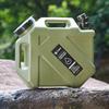 10L Outdoor Water Storage Container with Faucet Drinking Water Bucket Large Capacity Water Dispenser Carrier for Outdoor Hiking
