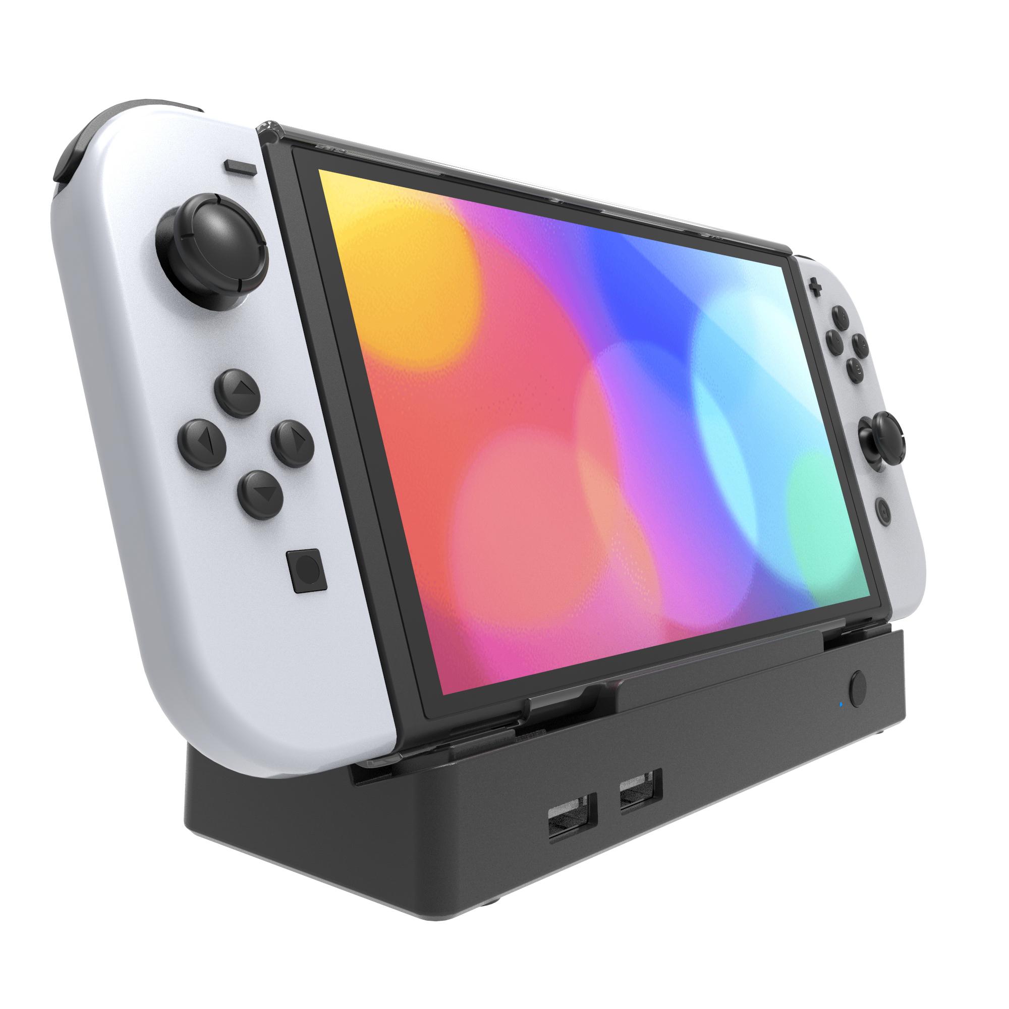 

TOPWOLF HS-SW335 Для Nintendo Switch/Switch OLED База для проекції HD-відеоекрана з портом RJ45 Ethernet