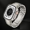 Titanium Link Bracelet For Apple Watch Ultra 2 49mm 45mm 44mm 46mm Band For iWatch Ultra Series 10 9 8 7 6 5 4 Se Luxury Strap