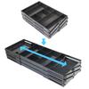 Folding Drawer Organiser, Expandable Multi-Layer Organiser Tray Box, Jewellery & Cosmetics Storage Drawer Organiser Shelf
