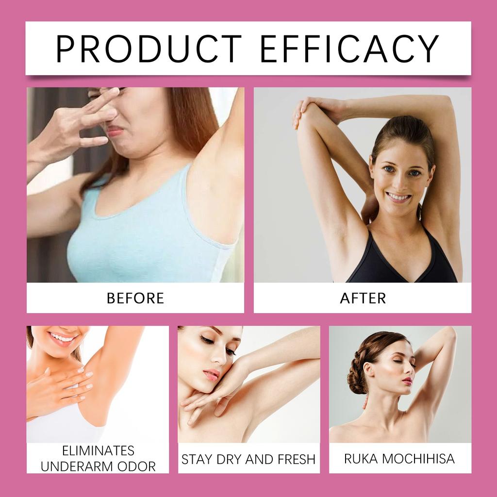 Armpit Clean Antiperspirant Stick 24 Hours Sweat Control Clean Taste Portable Non-sticky Sports General Purpose(40g