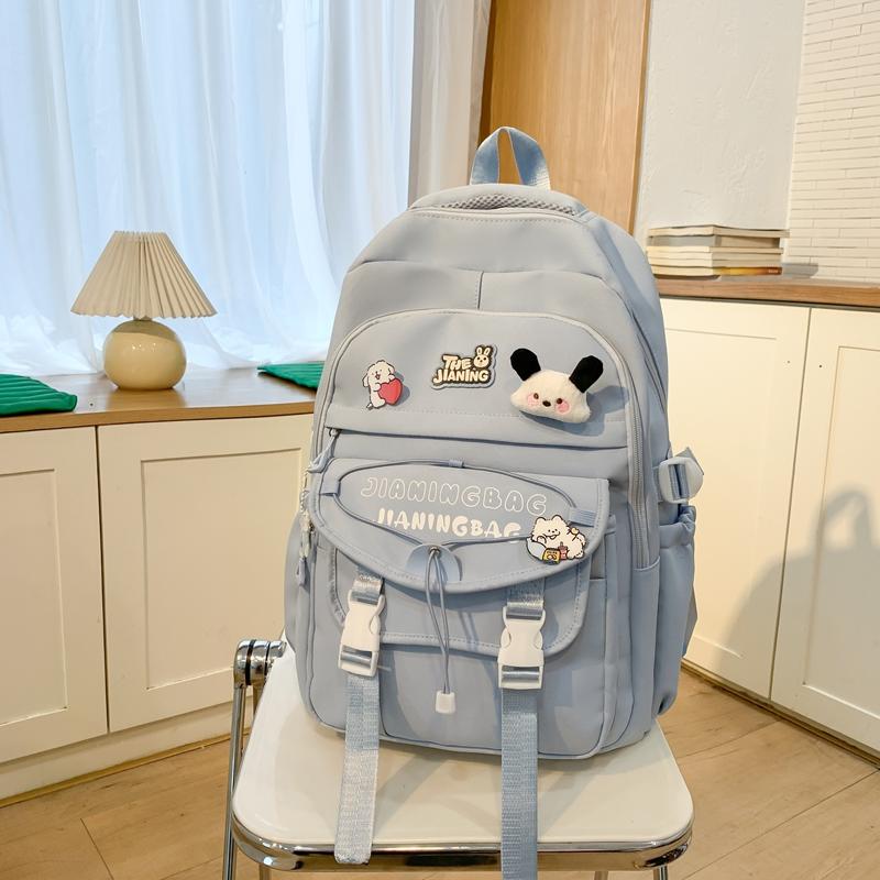 Junior High School Students Large Capacity Schoolbag Senior High School Student Backpack Computer Travel Backpack