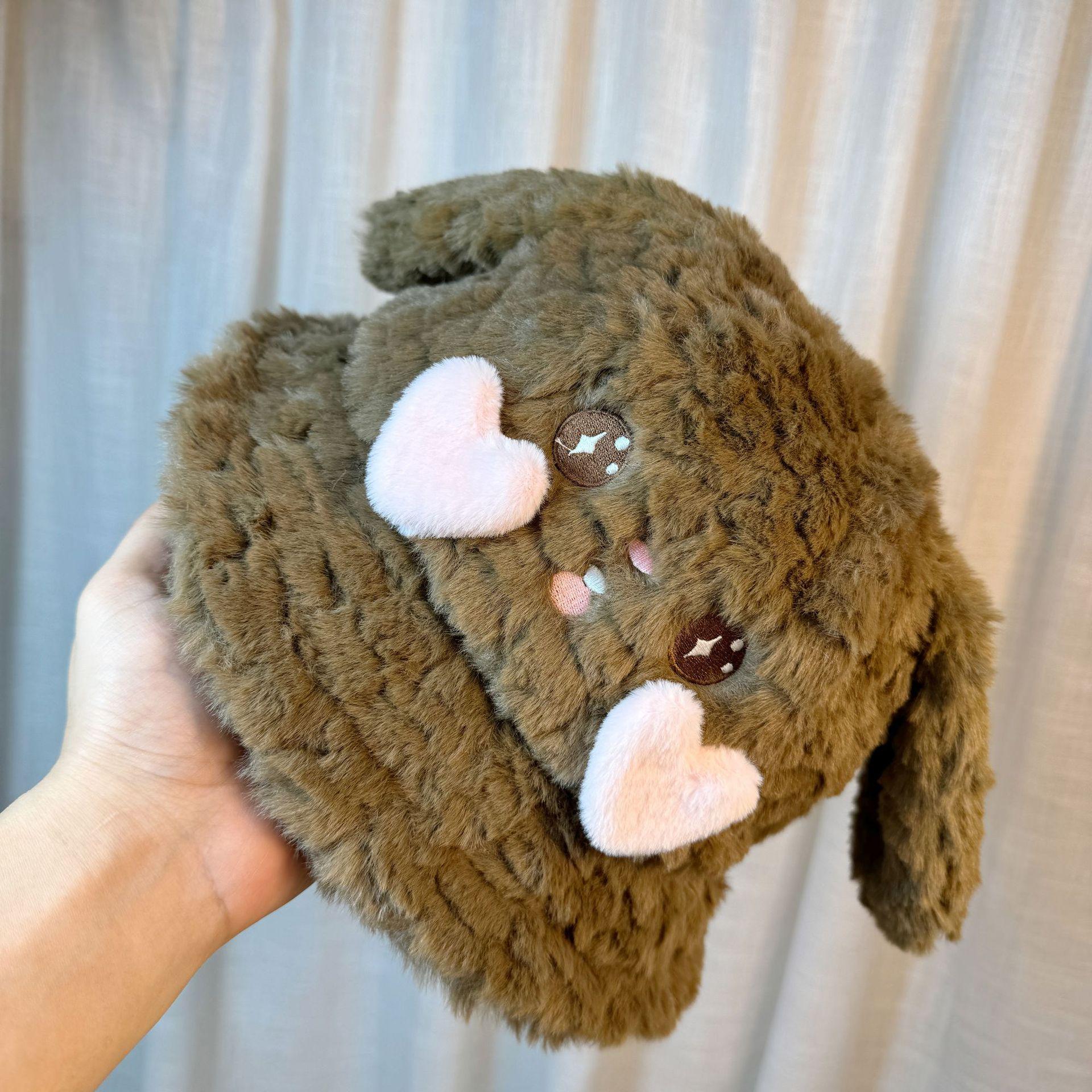 

New Style Women s Warm and Versatile Autumn and Winter Japanese Style Cold Proof and Ear protecting Sweet Cartoon Plush Hat That Shows Face Adjustable