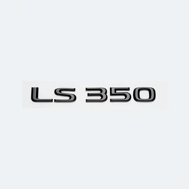 Vordere oder Seitliche oder Hintere Kofferraumplakette ABS-Aufkleber für Lexus F SPORT LS LS350 LS400 LS460 LS460L LS500 LS500h LS600hL Plakettenaufkleber