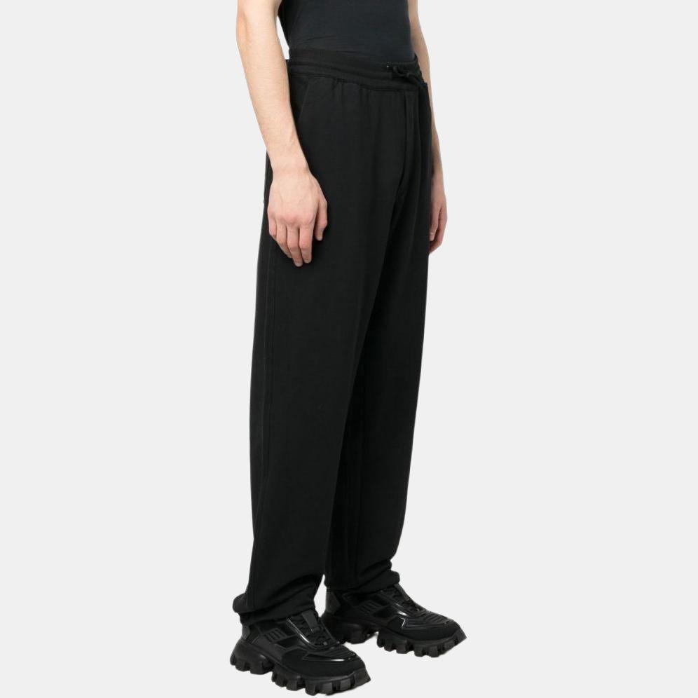 Y-3 Terry Straight Pants Black Men Bottoms H44782