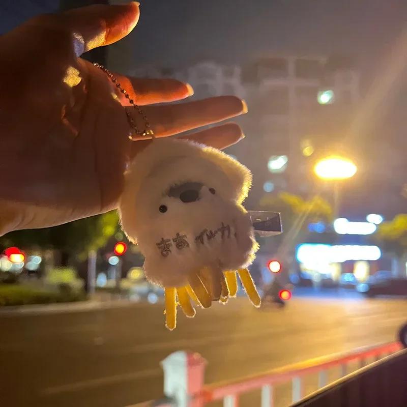 1Pc Kawaii Penguin Plush Doll Keychain Stuffed Taiyaki Design Toys Cartoon Cute Animal Plush Toy Plush Key Ring Bag Pendant