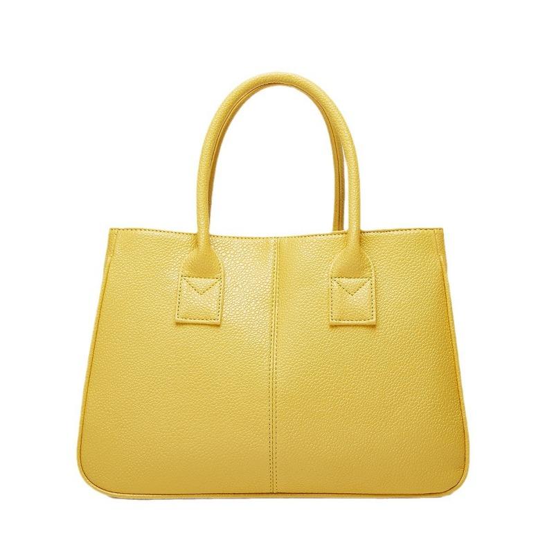 Torba Tote Duża Pojemność Dojazdy Miękka Skórzana Torba Torba Tote Torba dla Mamy w Średnim Wieku