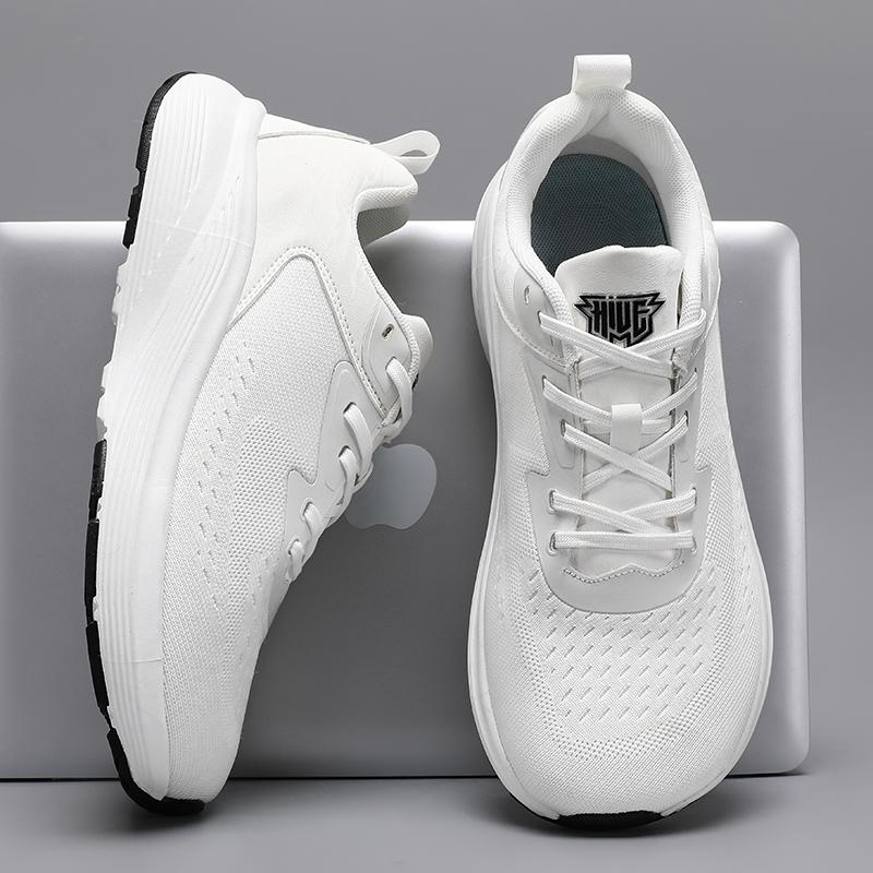 Summer Sports Sneakers Breathable Lightweight Comfortable New High Quality Chunky Plus size Running Shoes 46Lightweight Couple Style