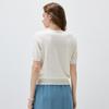 Kemon Boca Women's Silk Blend Casual Short Sleeve T-Shirt