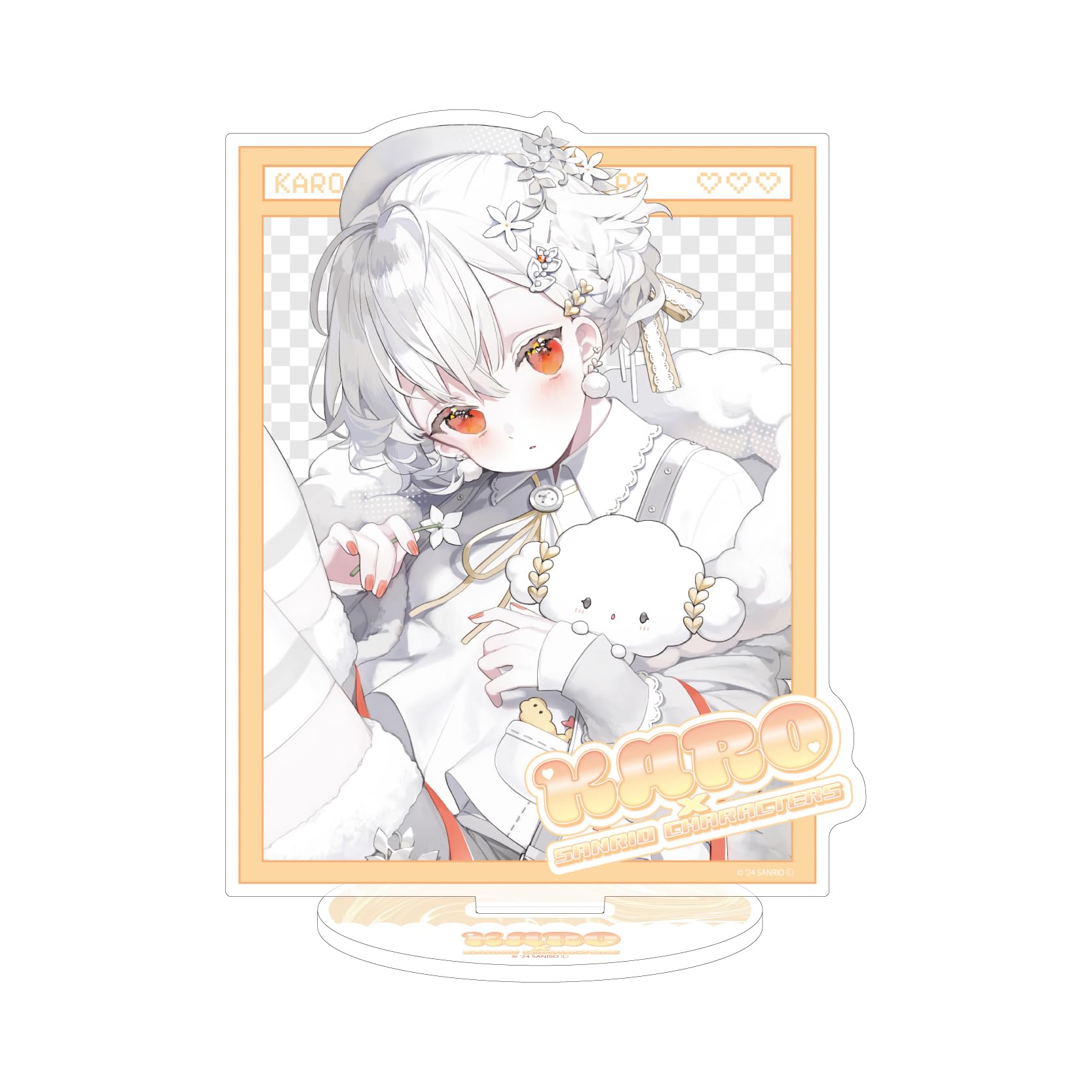 

Natsuro x Sanrio Characters 05 Kogimyun Acrylic Stand [Collaboration Illustration]