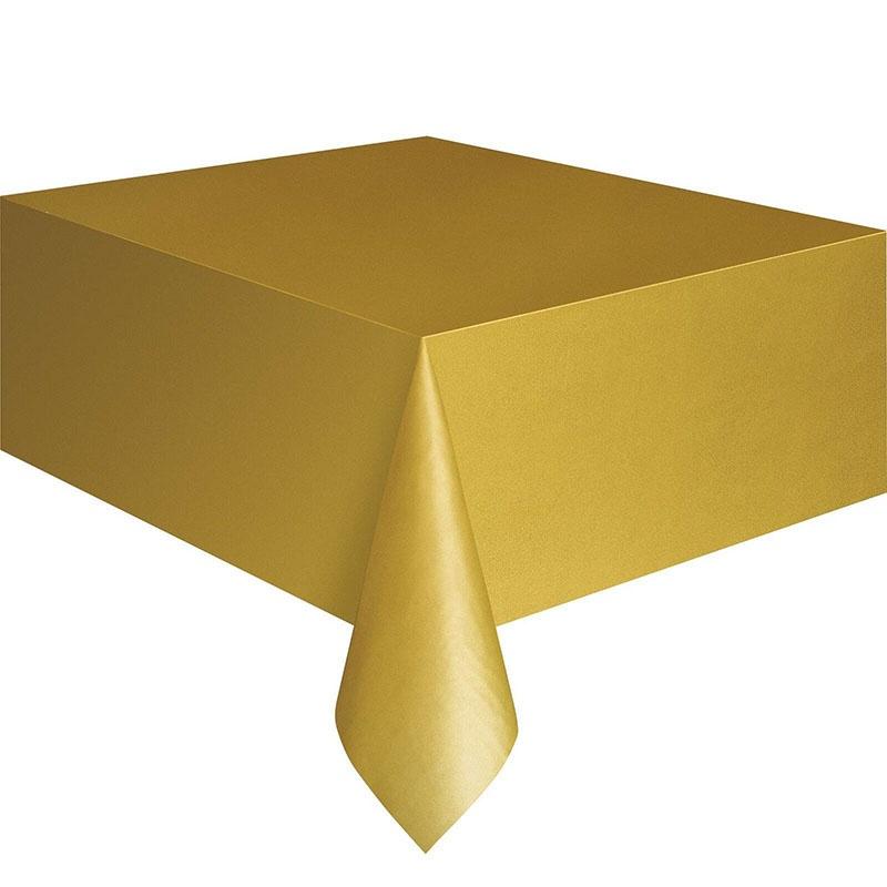 Elegant Disposable Plastic Tablecloth For Party Events And Weddings Multiple Colors