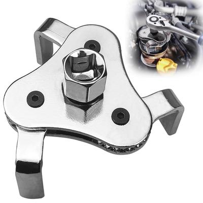 Oil Filter Wrench 64mm-115mm 3-Finger Type with 9.5mm Drive Angle
