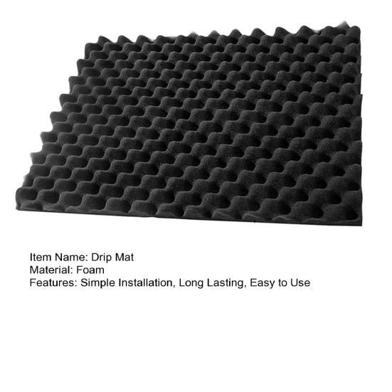 Air Conditioner Drip Cushion Noise Reduction Easy To Trim Simple Installation High-Density Foam Magnetic Air Conditioner Top Pad