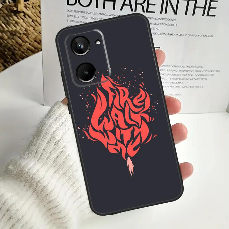 Fire Walk With Me Twin Peaks For Realme 15 Pro 10 11 12 13 14 Pro Plus C67 C65 C63 C61 C55 C53 C51 C35 C71 C75 GT7 Case