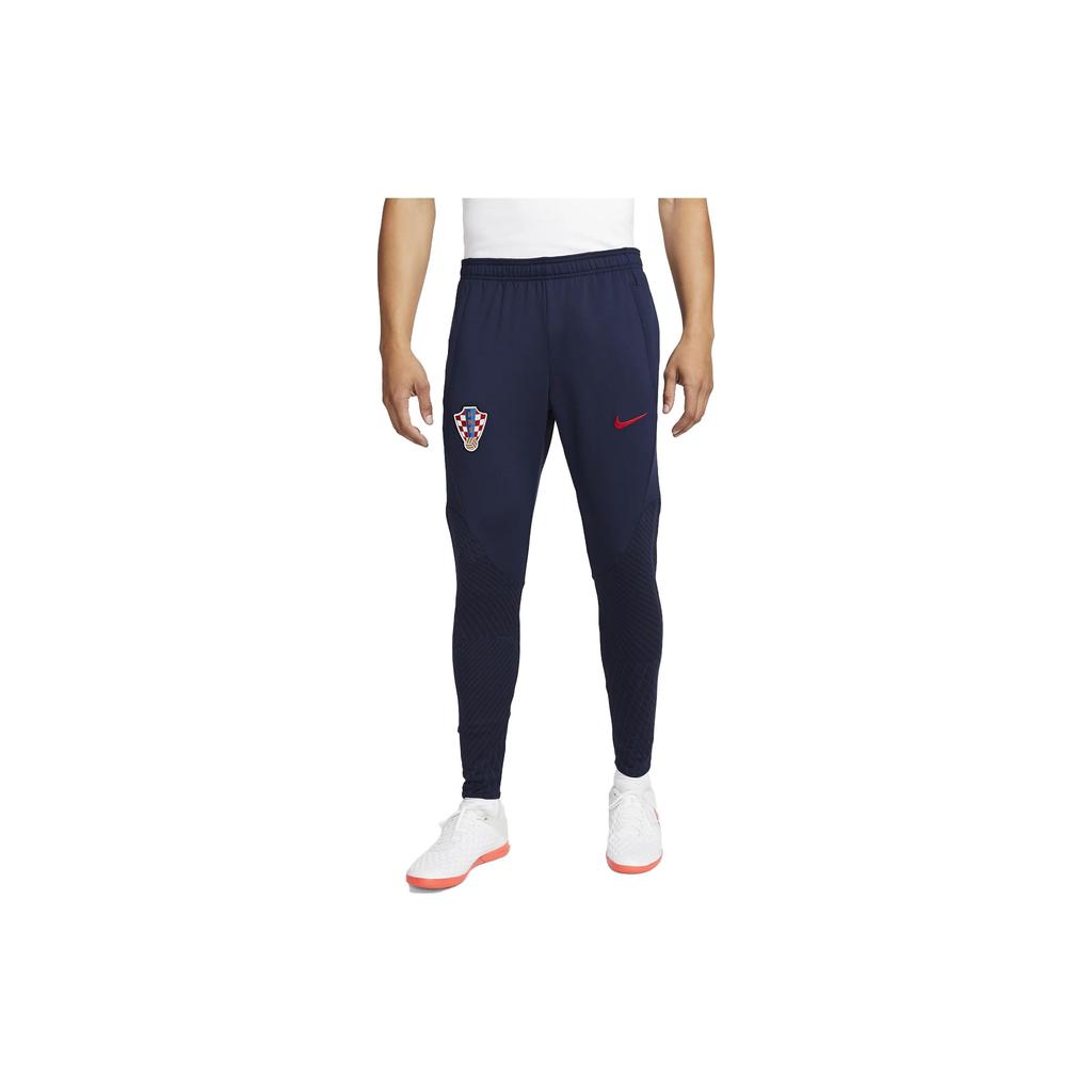 Nike Croatia Qatar World Cup Soccer Pants with Logo Men Bottoms Dark-Blue DH6478-498