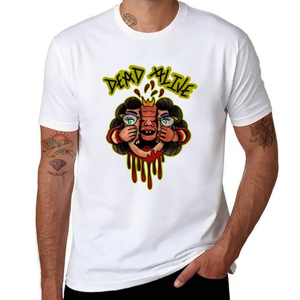 Braindead Tshirt T Shirts With Prints Unisexs Graphic T Shirts Tshirt