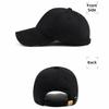 New Adjustable Baseball Hat Unisex Black White Sun Hat Baseball Cap Spring Summer