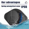 12V розетка для автодома 18 Вт QC3.0 USB-A и 36 Вт PD3.0 Type-CПорт Зарядное устройство Розетка питания с водонепроницаемой пружинной крышкой для автомобиля Морского транспорта