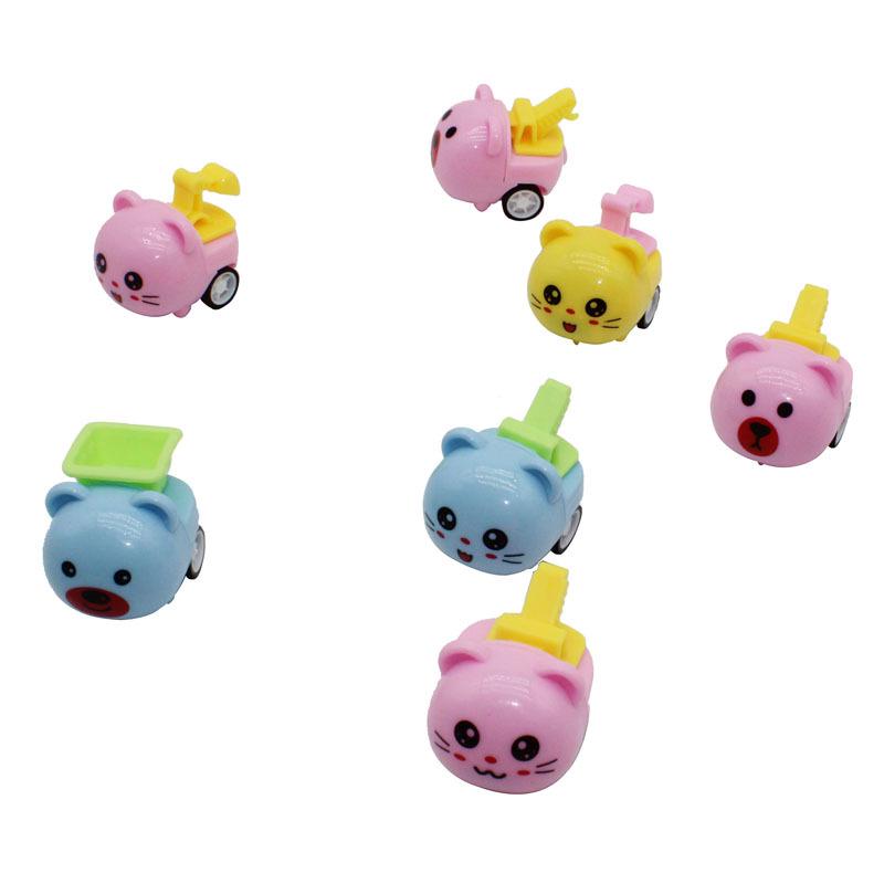 

Мультяшная инженерная инерционная машинка версии Q - Ударопрочная инерционная игрушка для детей (45-50 мм)