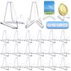 Card Display Stand Card Stand Clear Acrylic Coin Display Easel Holder Baseball Sports Card Stand Trading Graded Card Easel Stand