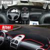 For Peugeot 206 206CC 206SW 2004 2005 2006 2007 2008 Car Dashboard Cover Mat Dash Board Sun Shade Pad trument Non-Slip Carpet