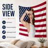 Lana Del Rey Patriotic American Flag Tapestry, Salute Woman Wall Hanging, Peach Beige Decor For Bedroom, Dorm & Party