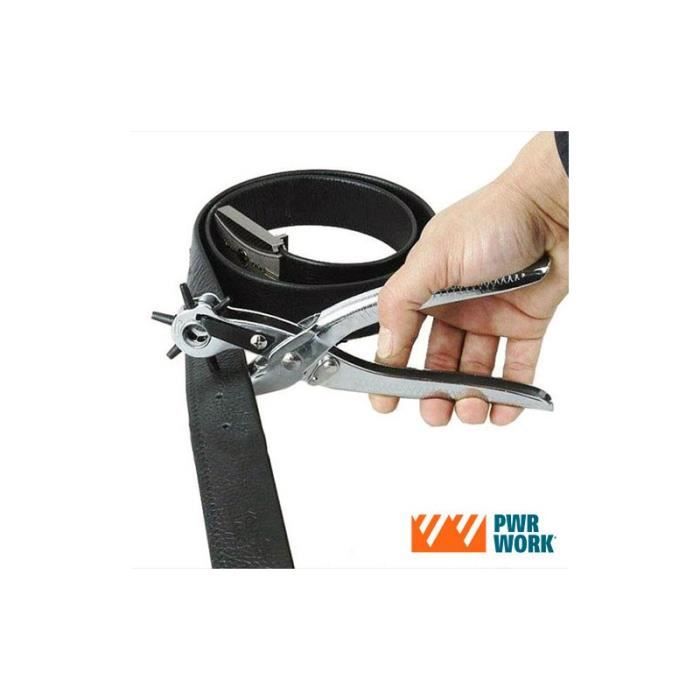 

Кліщі вирубні для перфорації та встановлення заклепок - Для шкіряного ременя Папір картон Перфоратор