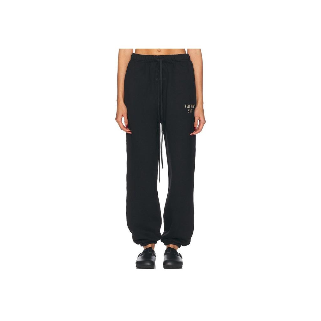 Fear of God Essentials Fleece Sweatpant Black Women Bottoms 130BT245160FW