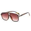 New Fashion Pilot Sunglasses Women Men Vintage Punk Gradient Lens Sun Glasses Driving Eyewear Brand