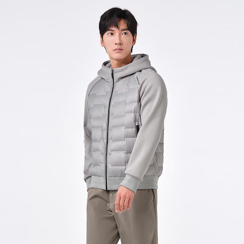 Tanboer Men's Lightweight Hooded Goose Down Jacket TA235275