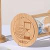 Creative Fluorescent Hourglass 1/10 Minute Decorative Sand Clock Luminous Sand Timer  Office
