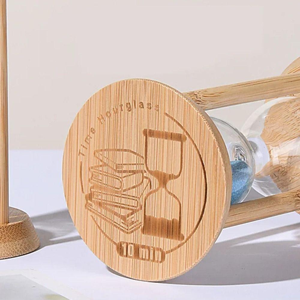Creative Fluorescent Hourglass 1/10 Minute Decorative Sand Clock Luminous Sand Timer  Office