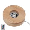 LED Light Base Wood Material Eco Friendly Elegant Style Sturdy Durable Wide Application Color LED Base