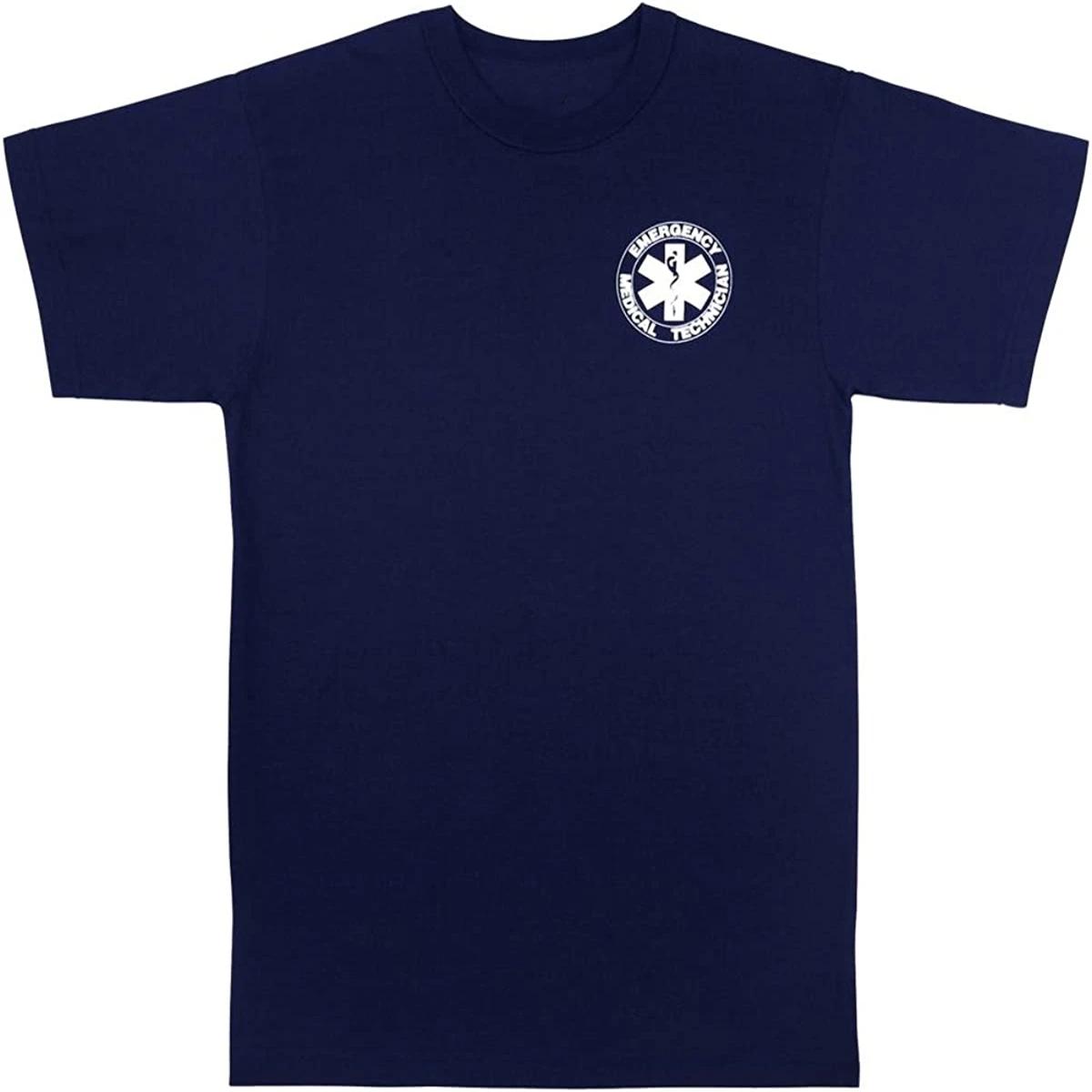

EMT Star of Life Symbol Medical Paramedics TShirt 100 Cotton ONeck Summer Short Sleeve Casual Mens Tshirt Size S3XL S