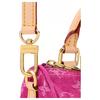 Louis Vuitton NANO SPEEDY Fabric Crossbody Handbag Women's Fuchsia M27603