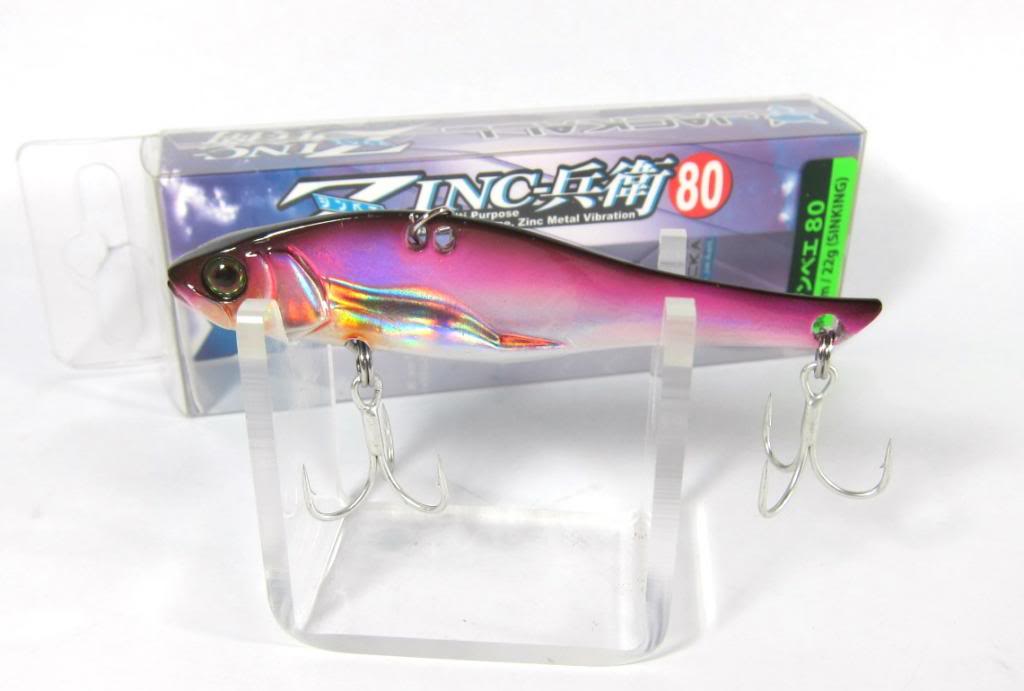 

Jackall Zinc Bei 80 Metal Vibration 22 грамма Тонущая приманка Laser (6058)