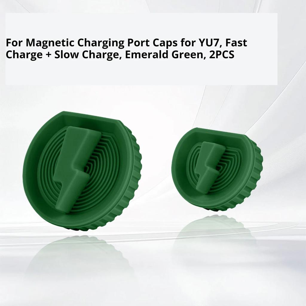 For Silicone Charging Port Dustproof Cover with Magnetic Waterproof Protector Fit Xiaomi YU7, Auto Modification Accessories