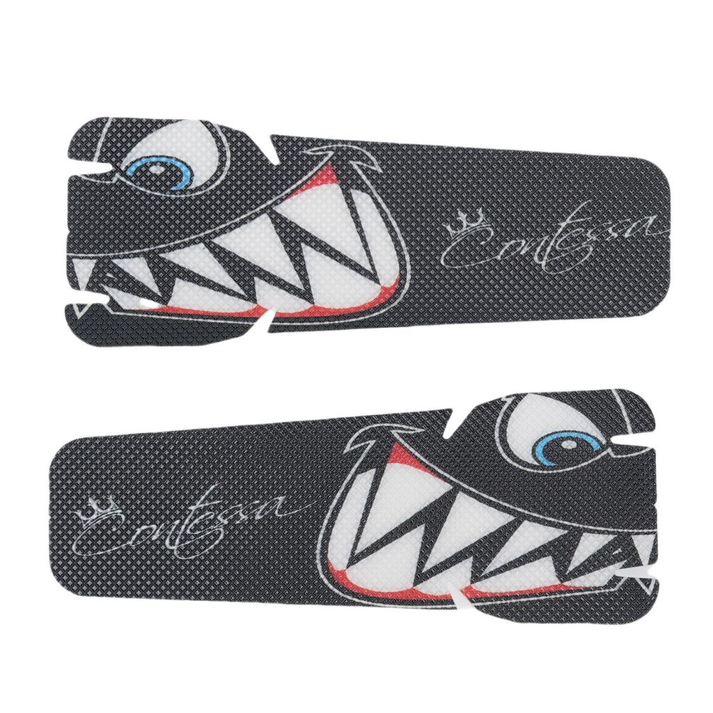 1 Pair Bike Crank Protection Sticker Anti Scratch Lightweight Stylish Bike Crank Arm Decal