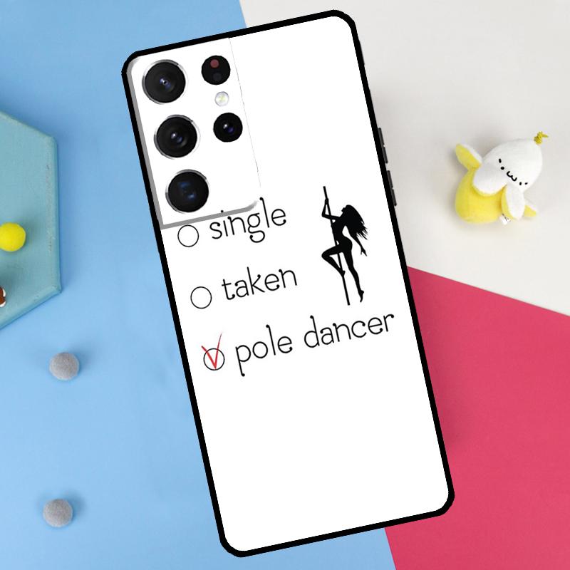 Pole Dancer Dancing Back Case For Samsung Galaxy S25 S24 S22 S23 S26 Ultra Plus S20 S21 FE S10 S25 FE Soft Cover