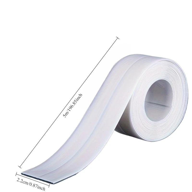 Bathroom waterproof toilet kitchen waterproof strip tape sealing strip mold proof joint