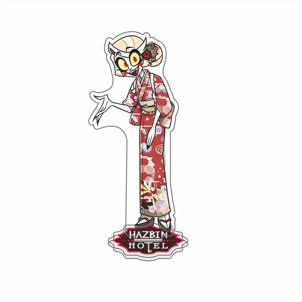 

Hazbin Hotel Animation Vaggie Angel Dust Alastor Husk Charlie Morningstar Acrylic Stand Standing Plates Tabletop Decoration Piece Present