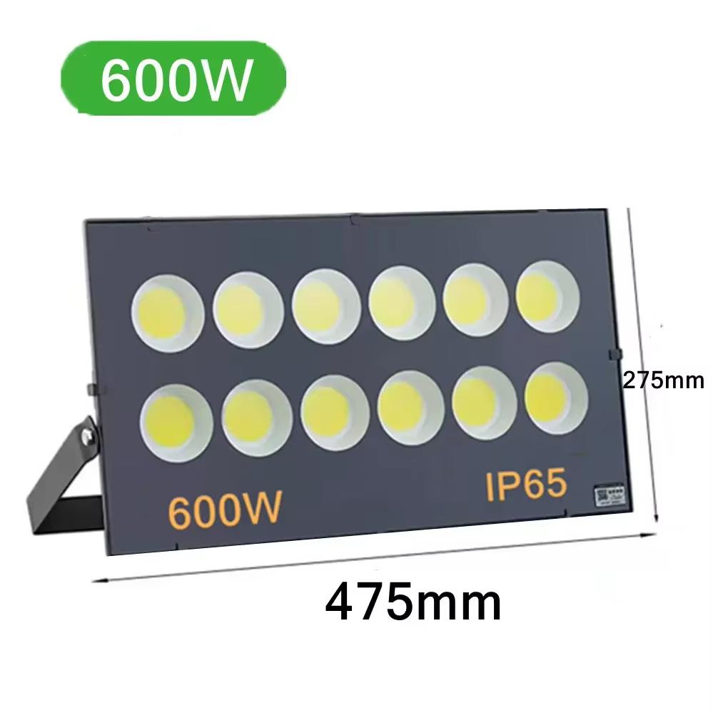 LED Outdoor Floodlight AC220V Spotlight IP66 Waterproof Lamp 50W 100W 200W 300W  500W 600W Led Flood Light Garden Street Lamp
