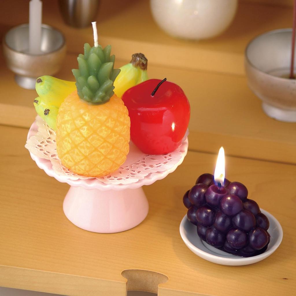 Kameyama Fruit Assortment Favorite Fruit Candle Candle, Scented,