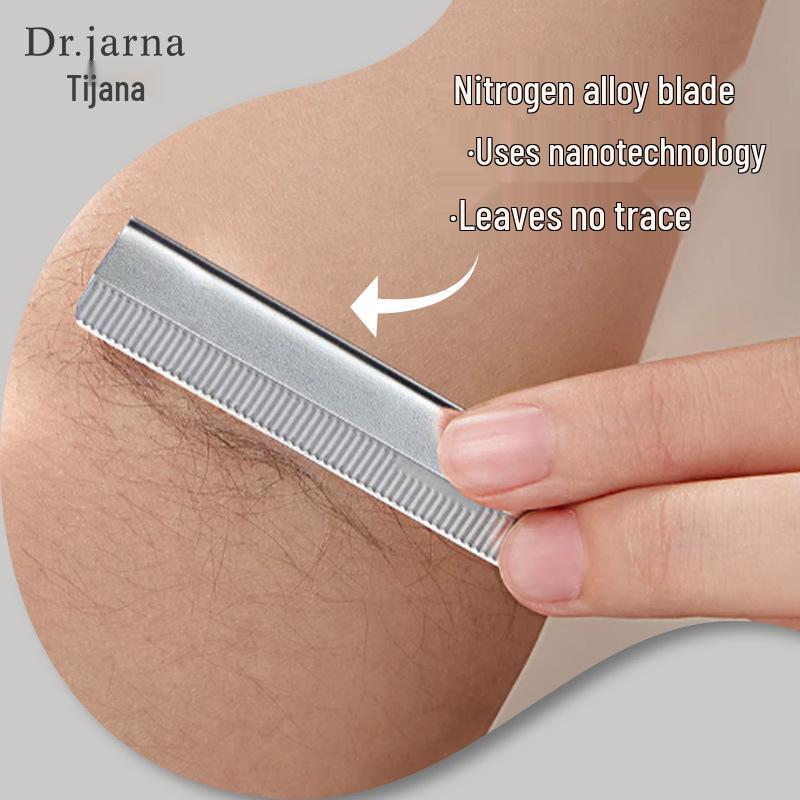 Tijiana Pro Eyebrow Razor Blades - 10-Pack Stainless Steel Microblading Razors