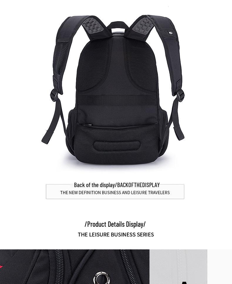 Unisex Anti-Theft School & Laptop Backpack