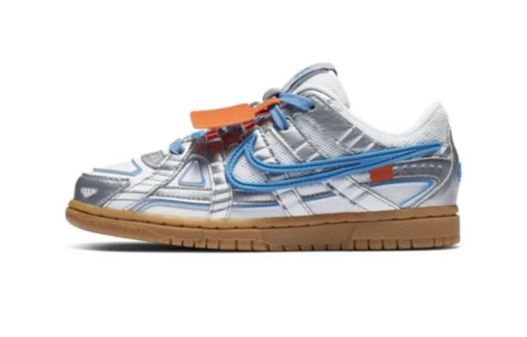 

Nike Air Rubber Dunk Off-White University Blue PS CW7410-100 31