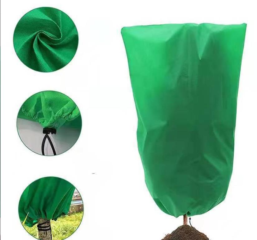 Thickened Winter Cold-Proof Insulation Cover for Plants, Trees & Flowers; Non-Woven, Freeze-Resistant.