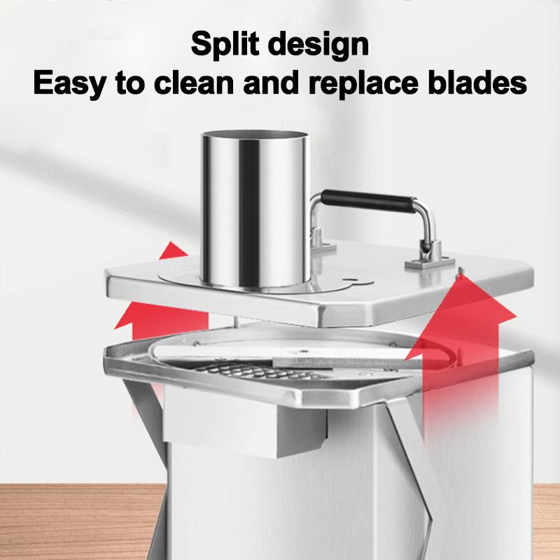 Multifunctional Vegetable Cube Cutting Machine Electric Dicer Potato Carrot Onion Dicer Fruit And Vegetable Slicer Cutter