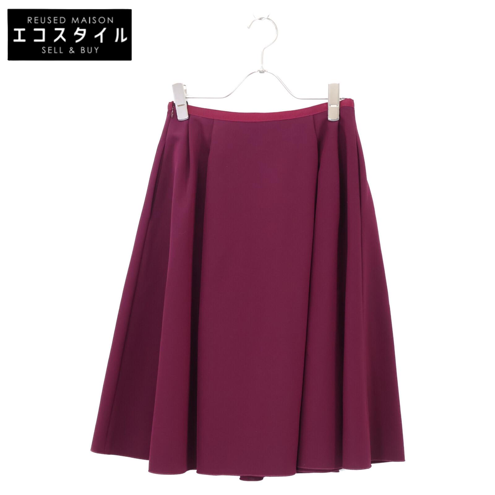 

FOXEY NEW YORK Bold Morgan Skirt 43168 skirt 38 BordeauxUsed